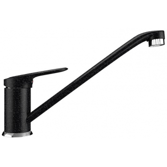 Смеситель для кухни ULGRAN U-004-308 чёрный