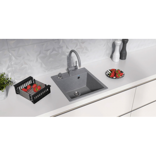 Смеситель для кухни ULGRAN U-021 342 графит