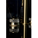 Смеситель для раковины BOHEME Aura 152-G-A золото