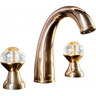 Смеситель для раковины BOHEME Flora 297-FL золото