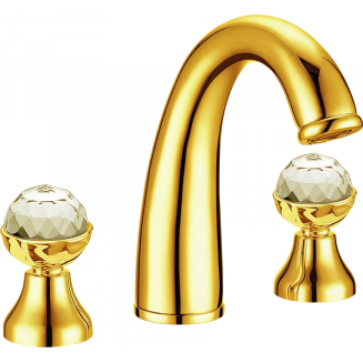 Смеситель для раковины BOHEME Imperiale Presente 337 золото