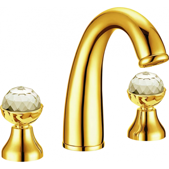 Смеситель для раковины BOHEME Imperiale Presente 337 золото