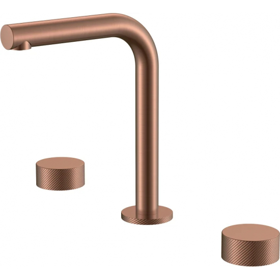 Смеситель для раковины BOHEME Stick spirale 152-CB.4 медь брашированная
