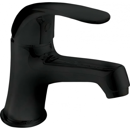 Смеситель для раковины BRAVAT Fit F1135188BM-RUS чёрный матовый