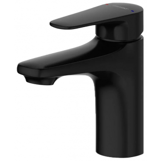 Смеситель для раковины BRAVAT Source Black F1173218BW-ENG чёрный матовый