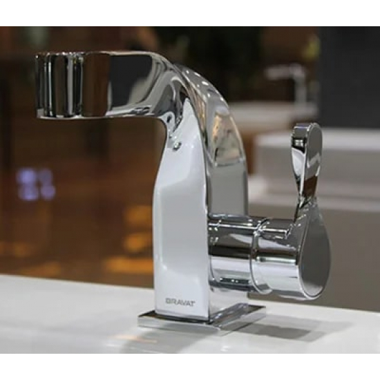 Смеситель для раковины BRAVAT Wave F174108C-2 хром
