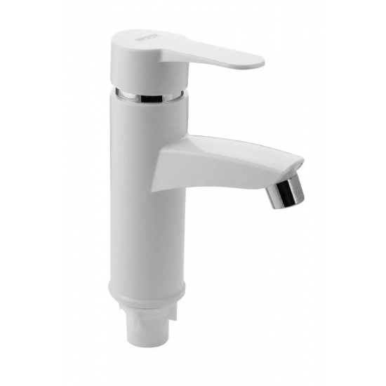 Смеситель для раковины BRIMIX 599 из пластика АБС, белый