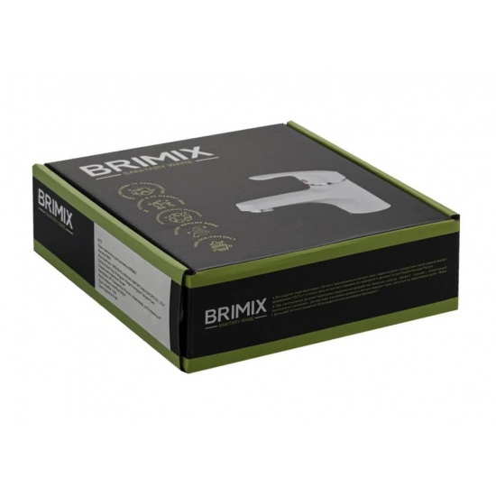 Смеситель для раковины BRIMIX 5992 из пластика АБС, чёрный
