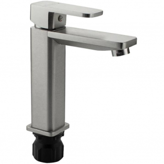 Смеситель для раковины BRIMIX 82010 из авиационного алюминия под нержавеющую сталь