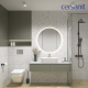 Смеситель для раковины CERSANIT Brasko A63024 с донным клапаном, хром