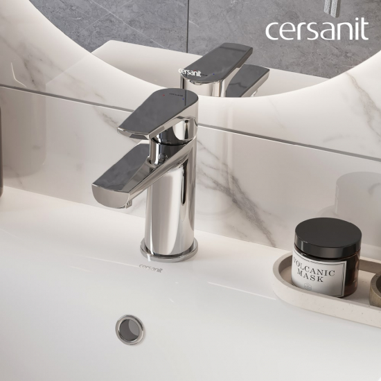 Смеситель для раковины CERSANIT Moduo A64094 хром