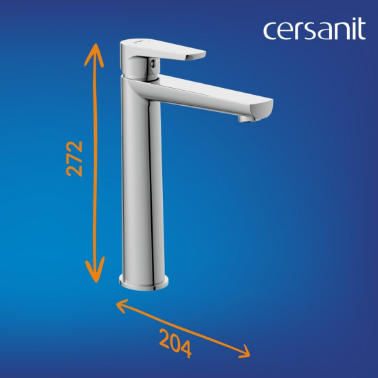 Смеситель для раковины CERSANIT Moduo A64095 хром