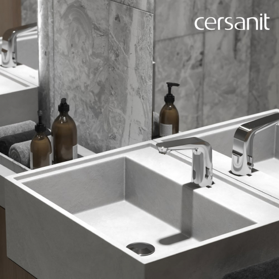 Смеситель для раковины CERSANIT Sense A63106 хром