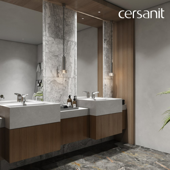 Смеситель для раковины CERSANIT Sense A63106 хром