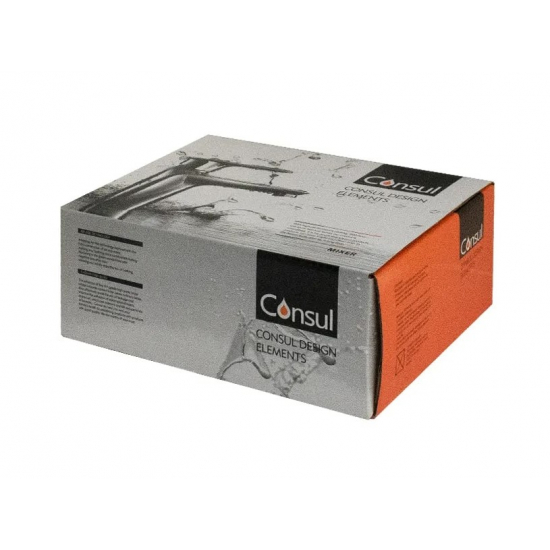 Смеситель для раковины CONSUL 3130 ручка литая, хром