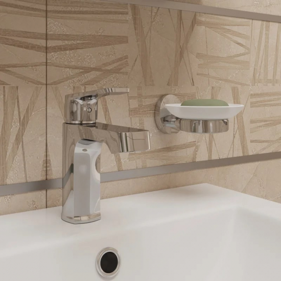 Смеситель для раковины DECOROOM DR23011 хром