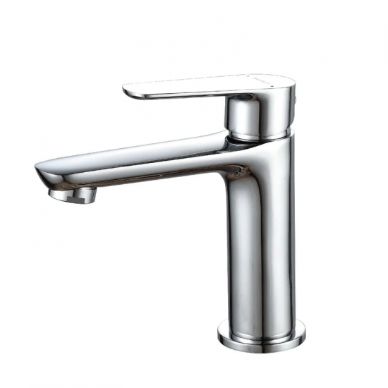 Смеситель для раковины DECOROOM DR29011 монолитный, хром