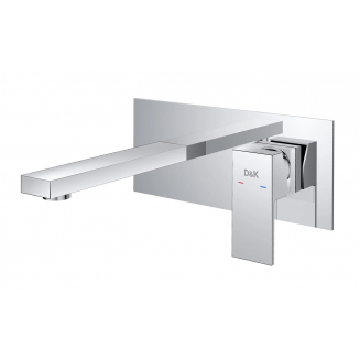 Смеситель для раковины D&K Bayern.Liszt DA1514401 С ВНУТРЕННЕЙ ЧАСТЬЮ, хром