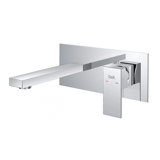 Смеситель для раковины D&K Bayern.Liszt DA1514401 С ВНУТРЕННЕЙ ЧАСТЬЮ, хром