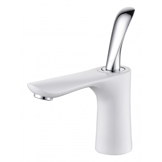 Смеситель для раковины D&K Venice.Baciano DA1032156 хром/белый