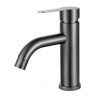 Смеситель для раковины FMARK FS8201Q из нержавеющей стали, графит