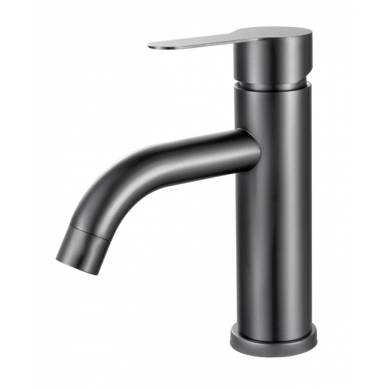 Смеситель для раковины FMARK FS8201Q из нержавеющей стали, графит