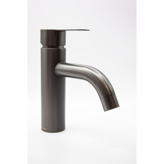 Смеситель для раковины FMARK FS8201Q из нержавеющей стали, графит