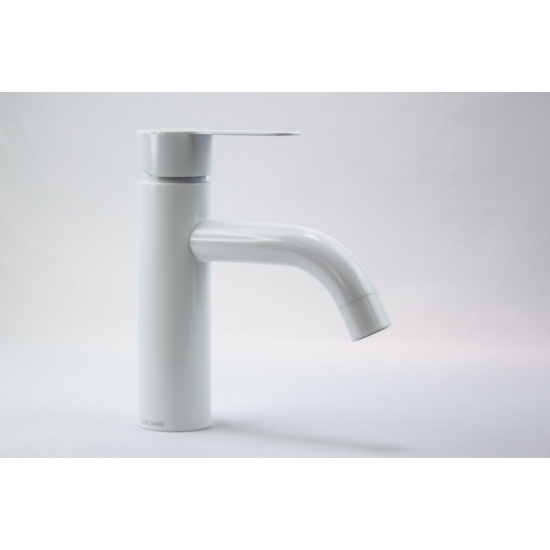 Смеситель для раковины FMARK FS8201W из нержавеющей стали, белый