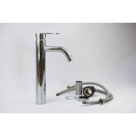 Смеситель для раковины FMARK FS8211A из нержавеющей стали, хром