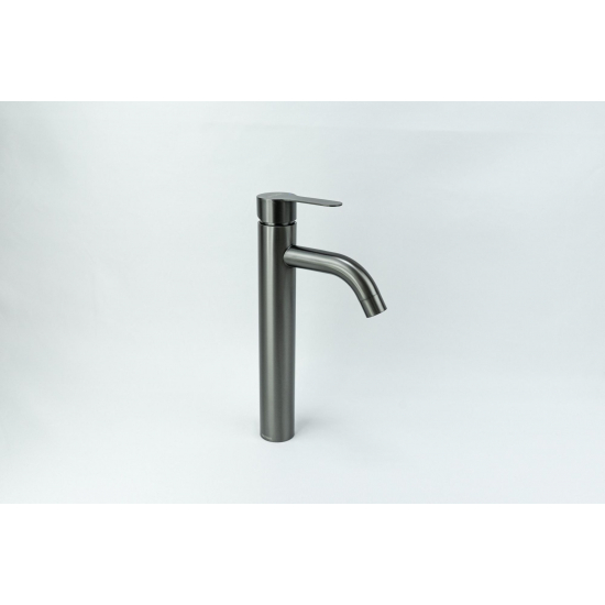 Смеситель для раковины FMARK FS8211Q из нержавеющей стали, графит