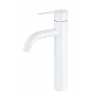 Смеситель для раковины FMARK FS8211W из нержавеющей стали, белый