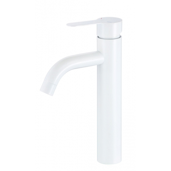 Смеситель для раковины FMARK FS8211W из нержавеющей стали, белый