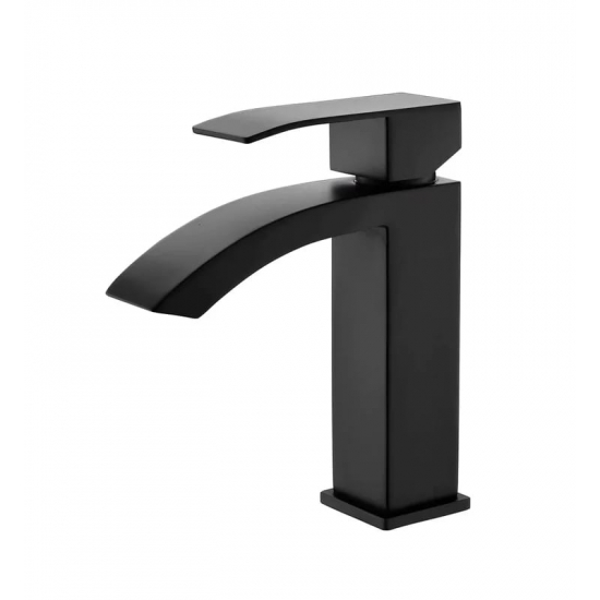 Смеситель для раковины FMARK FS8601H из нержавеющей стали, чёрный