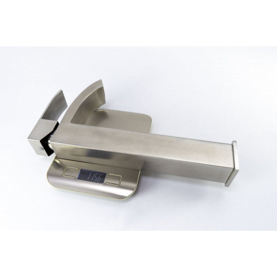 Смеситель для раковины FMARK FS8611 из нержавеющей стали, сатин