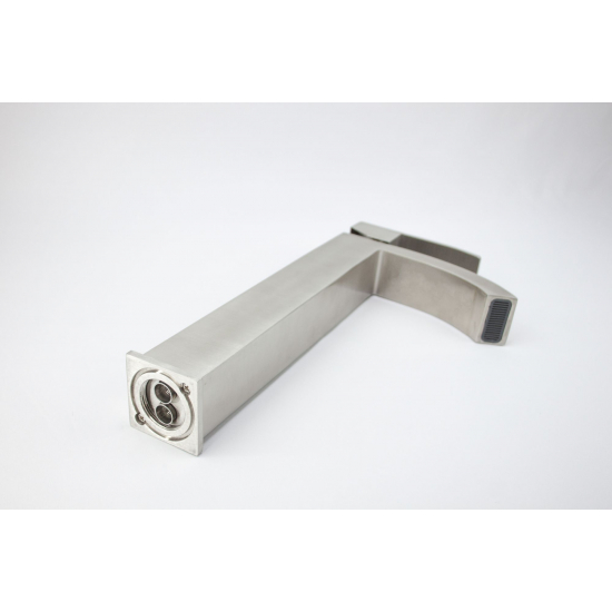 Смеситель для раковины FMARK FS8611 из нержавеющей стали, сатин