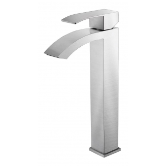 Смеситель для раковины FMARK FS8611 из нержавеющей стали, сатин