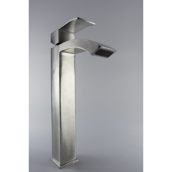 Смеситель для раковины FMARK FS8611 из нержавеющей стали, сатин