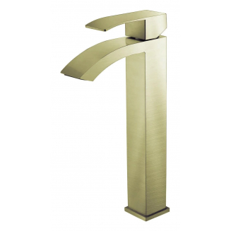 Смеситель для раковины FMARK FS8611C из нержавеющей стали, матовое золото