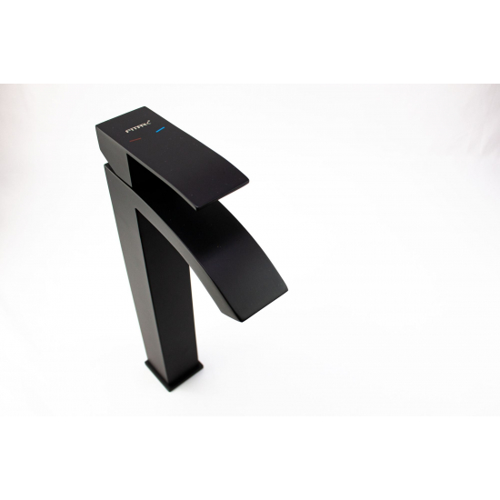 Смеситель для раковины FMARK FS8611H из нержавеющей стали, чёрный