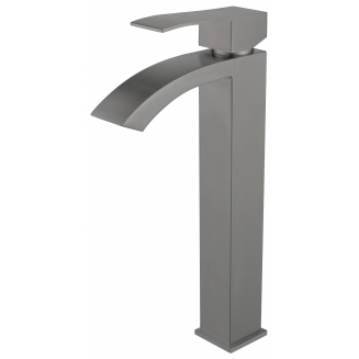 Смеситель для раковины FMARK FS8611Q из нержавеющей стали, графит