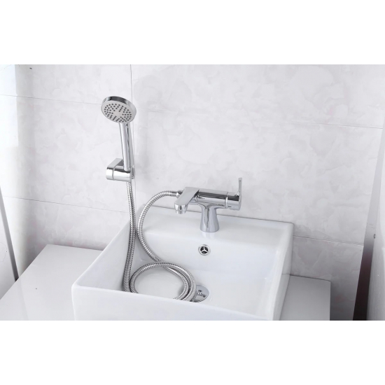 Смеситель для раковины FRAP F1252 с гигиеническим душем