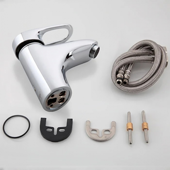 Смеситель для раковины FRAP H04 F1004 хром