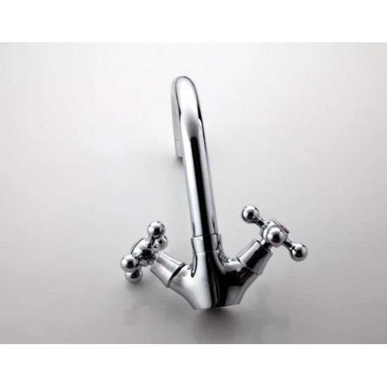 Смеситель для раковины FRAP H19 F1319 хром