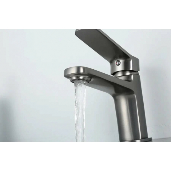 Смеситель для раковины FRAP H62 F1062-9 оружейная сталь