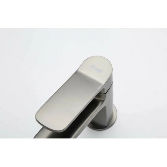 Смеситель для раковины FRAP H62 F1062-9 оружейная сталь