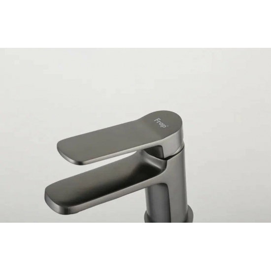 Смеситель для раковины FRAP H62 F1062-9 оружейная сталь