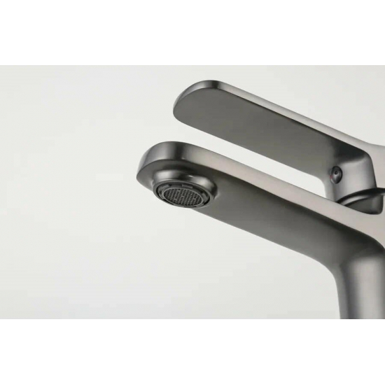 Смеситель для раковины FRAP H62 F1062-9 оружейная сталь