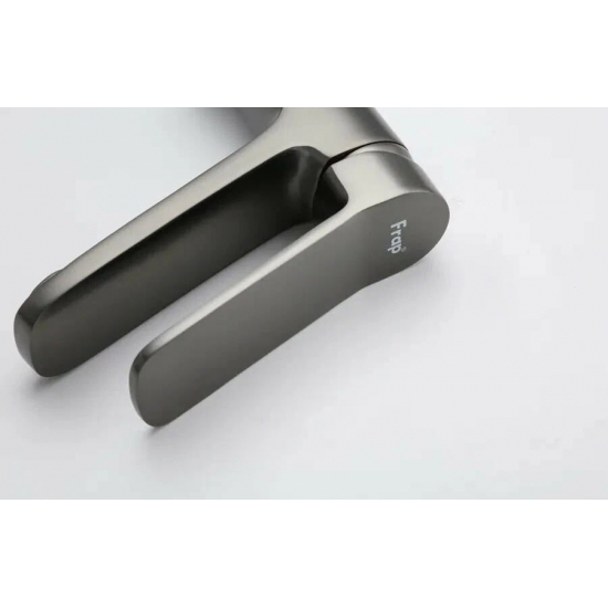 Смеситель для раковины FRAP H62 F1062-9 оружейная сталь