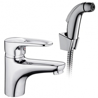 Смеситель для раковины FRAP H68 F1268 с гигиеническим душем