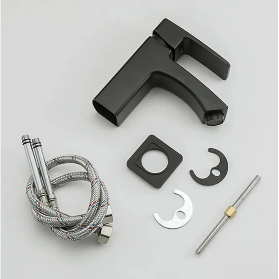 Смеситель для раковины FRUD R10152 чёрный